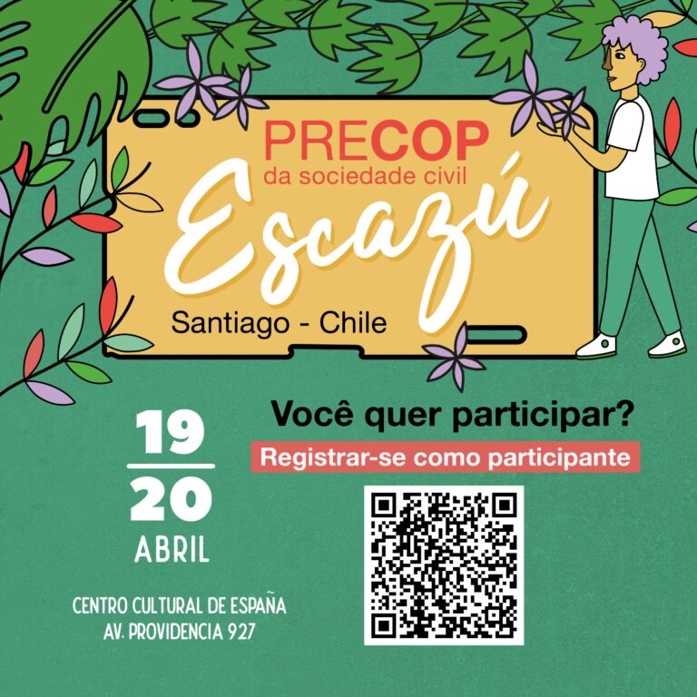 PreCOP da Sociedade Civil Escazú 2024: Registre-se como participante!